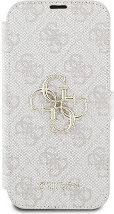 Guess Iphone 16 Plus Różowy Pink Book 4G Metal Logo - zdjęcie 3
