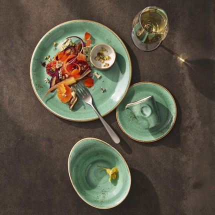 FILIŻANKA DO ESPRESSO CRAFT AQUA 85 ml SELEDYNOWA PORCELANA STEELITE - zdjęcie 3