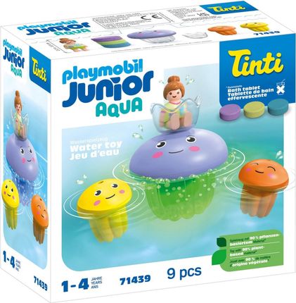 Playmobil 71439 Junior Aqua & Tinti Rodzina Kolorowych Meduz