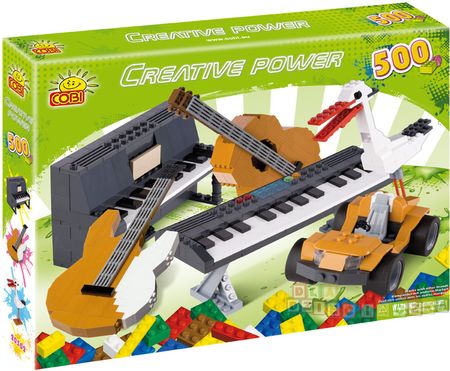 Cobi Creative Power Pianino Keyboard Bocian 500el. 20502