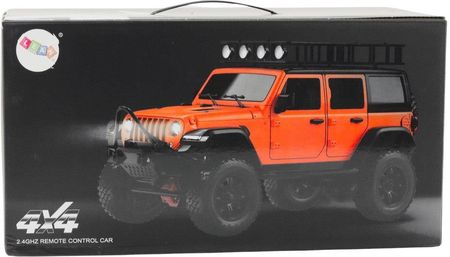 Lean Toys Auto Terenowe Zdalnie Sterowane Rc 2.4G Napęd 4X4 Czarny - zdjęcie 5