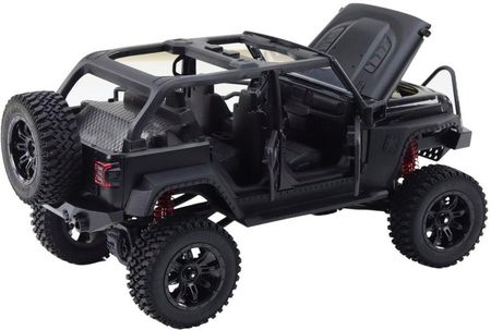 Lean Toys Auto Terenowe Zdalnie Sterowane Rc 2.4G Napęd 4X4 Czarny - zdjęcie 2