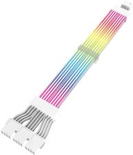 Zdjęcie Darkflash Przewód do zasilania karty graficznej LG04 ARGB 12 PIN*4 Biały (LG04WHITE) - Piaski