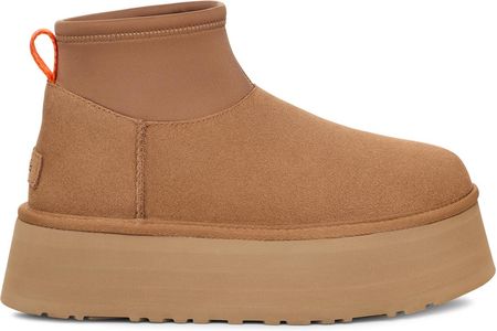 Damskie Buty zimowe Ugg W Classic Mini Dipper 1168170-Che – Brązowy