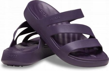 Damskie Lekkie Buty Klapki Crocs Getaway Strappy 209587 Sandal 38-39