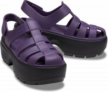 Damskie Buty Sandały Platforma Crocs Stomp Fisherman 209938 Sandal 37-38