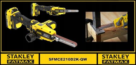 Stanley Pilnik Taśmowy V20 2x2,0Ah 13mm Sfmce210D2Kqw - zdjęcie 3