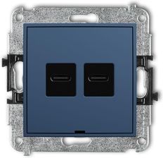 Zdjęcie Karlik Mechanizm Ładowarki Usb Podwójnej 2xUsb Navy Blue Icon I00165937 - Będzin