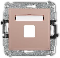 Karlik Mechanizm Gniazda Multimedialnego Pojedyńczego Łososiowy Mini I00166415