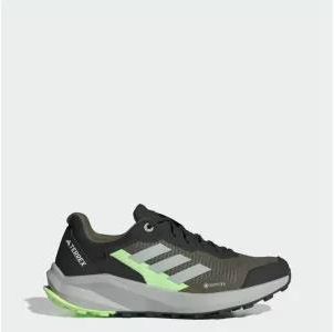 adidas Terrex Trail Rider Gore Tex Olive Strata Wonder Silver Green Spark