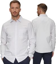 Zdjęcie Koszula męska s.Oliver SlimFit biała wzory - 3XL - Lubin