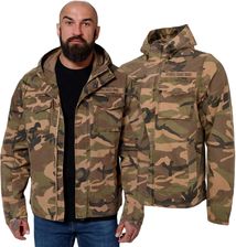 Zdjęcie Kurtka z kapturem Pit Bull Fallon Military Jacket '24 - Woodland Camo S - Łask