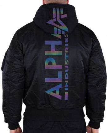 Kurtka Alpha Industries MA-1 Zh Back Print 128113 Rainbow Reflective L