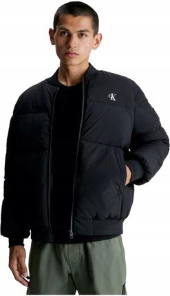 Calvin Klein Męska Kurtka Commercial Bomber Jacket Czarna r.L