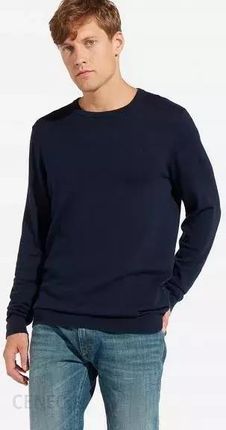 WRANGLER CREW KNIT MĘSKI SWETER NAVY W8567PD35