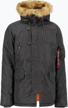 Kurtka męska Alpha Industries N-3B VF grey / black | WYSYŁKA W 24H | 30 DNI NA ZWROT Zima 2024