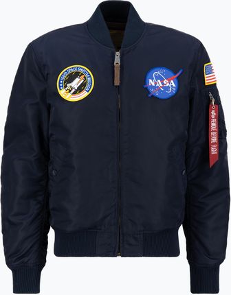 Kurtka męska Alpha Industries MA-1 VF NASA replica blue | WYSYŁKA W 24H | 30 DNI NA ZWROT Zima 2024