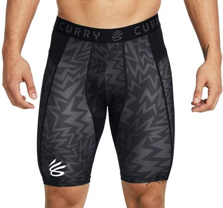 Szorty Under Armour UA Curry HG Prtd Shorts-BLK 1379829-001 Rozmiar 3XL