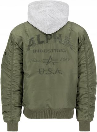 Kurtka Alpha Industries MA-1 Zh Back Emb 138105 01 Sage Green 3XL