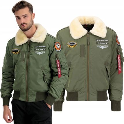 Kurtka Alpha Industries Injector III Air Force 198113 01 Zielona L