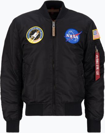 Kurtka męska Alpha Industries MA-1 VF NASA black | WYSYŁKA W 24H | 30 DNI NA ZWROT Zima 2024