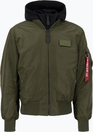 Kurtka męska Alpha Industries MA-1 D-Tec dark green / black | WYSYŁKA W 24H | 30 DNI NA ZWROT Zima 2024