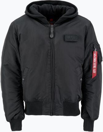 Kurtka męska Alpha Industries MA-1 ZH Back Print black / reflective | WYSYŁKA W 24H | 30 DNI NA ZWROT Zima 2024