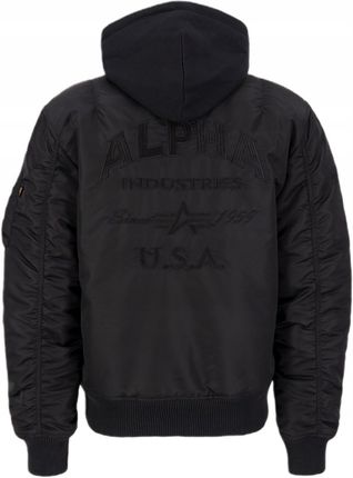 Kurtka Alpha Industries MA-1 Zh Back Emb 138105 03 Czarna M