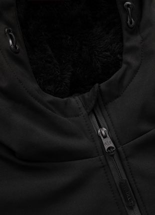 MĘSKA KURTKA OCIEPLANA SOFTSHELL WIATROSZCZELNA WODOODPORNA 5000 XL - zdjęcie 2