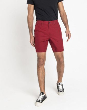 LEE SLIM CHINO SHORT MĘSKIE SZORTY MATERIAŁOWE KRÓTKIE SPODENKI BORDEAUX L73HHI87