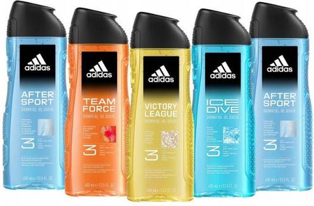 Adidas Team Force Żel do mycia 3w1 dla mężczyzn 400ml