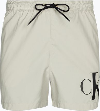 Szorty kąpielowe męskie Calvin Klein Short Drawstring silver lining | WYSYŁKA W 24H | 30 DNI NA ZWROT Wiosna 2024