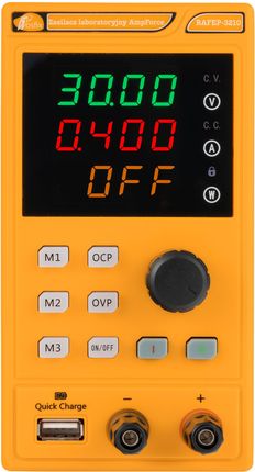 ZASILACZ LABORATORYJNY AMPFORCE RAFEP-3210 32V 10A USB PAMIĘĆ PROGRAMOWALNY - zdjęcie 4