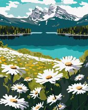 Zdjęcie Ideyka Malowanie Po Numerach Kwitnące Stokrotki 40X50Cm - Terespol