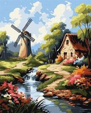 Zdjęcie Ideyka Malowanie Po Numerach Dom Przy Młynie 40X50Cm - Dobre Miasto