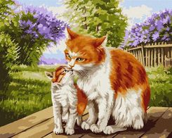 Zdjęcie Ideyka Malowanie Po Numerach Matczyne Ciepło 40X50Cm - Obrzycko