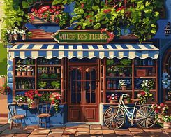 Zdjęcie Ideyka Malowanie Po Numerach Dolina Kwiatów 40X50Cm - Bukowno