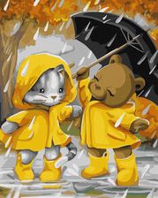 Zdjęcie Ideyka Malowanie Po Numerach Spacer W Deszczu 40X50Cm - Niepołomice