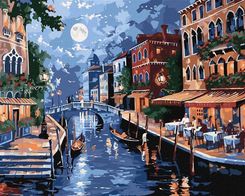 Zdjęcie Ideyka Malowanie Po Numerach Romantyzm Włoch 40X50Cm - Chełm