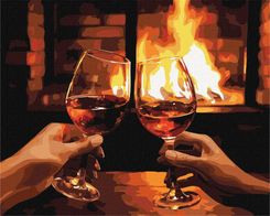 Zdjęcie Ideyka Malowanie Po Numerach Ogrzewanie Przy Kominku - Alwernia