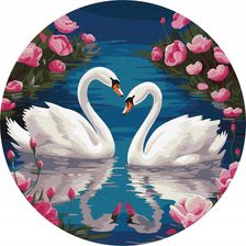 Zdjęcie Ideyka Malowanie Po Numerach Wdzięk Łabędzi 26Cm - Morąg