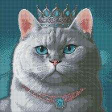 Zdjęcie Ideyka Diamentowa Mozaika Dumny Król 40X40Cm - Warta