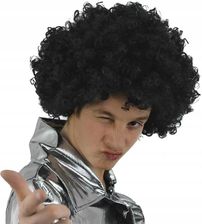 Zdjęcie Peruka Czarne Włosy Kręcone Afro Karnawał Party - Nasielsk