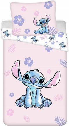 Jerry Fabrics Lilo I Stitch Sticz Pościel Bawełniana 140X200 Dla Dziecka Dziecięca