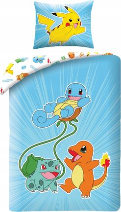 Bettbezug Pikachu 8 Und Seine Freunde Pokemon Charaktere Bettwäsche Set