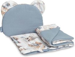 Zdjęcie Sensillo Komplet Muślinowy Do Wózka Smoki Jeans - Świętochłowice