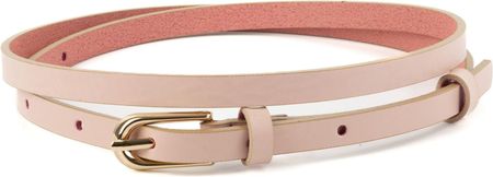 Buty Olivier Damski Pasek Skórzany D141.1 Różowy Milano