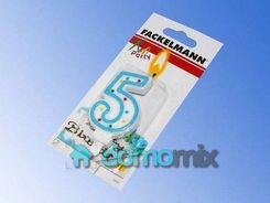 Zdjęcie Fackelmann Świeczka urodzinowa nr 5 (52581) - Witkowo