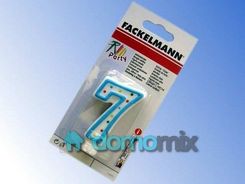 Zdjęcie Fackelmann Świeczka urodzinowa nr 7 (52583) - Supraśl