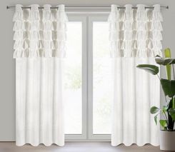 Zdjęcie ZASŁONA GOTOWA AURA 140 X 250 CM BIAŁY - Kobyłka